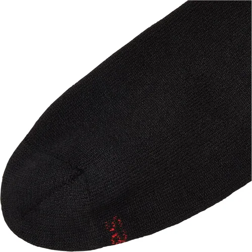 Vista 2 de Hanes Calcetines dobles resistentes para hombre, paquete de 12 pares, Negro