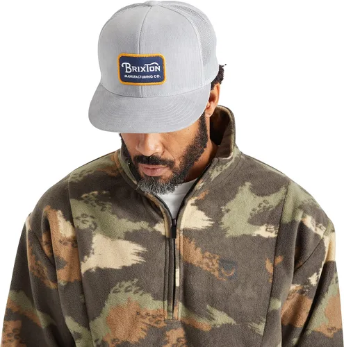 Vista 6 de Brixton Gorra de camionero de malla de grado, plata, talla única, plateado