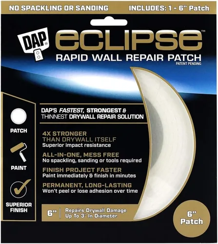 Vista 8 de DAP Eclipse Parche de reparación rápida de pared, 2 pulgadas, paquete de 4 (7079809161)