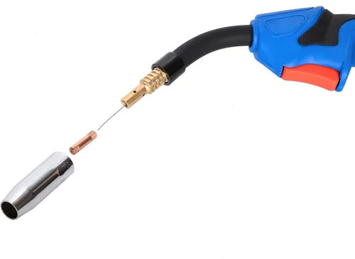 Vista 7 de Máquina de soldar de procesos múltiples, de 200 A y 110V/220V, para MIG con gas, MIG con núcleo fundente sin gas, de barra, Lift TIG, soldadura por