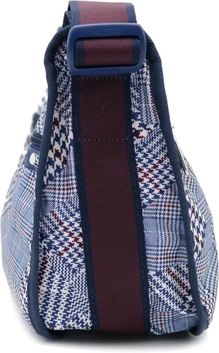 Vista 6 de LeSportsac Bolso bandolera clásico Hobo en cuadros rompecabezas, Cuadros rompecabezas