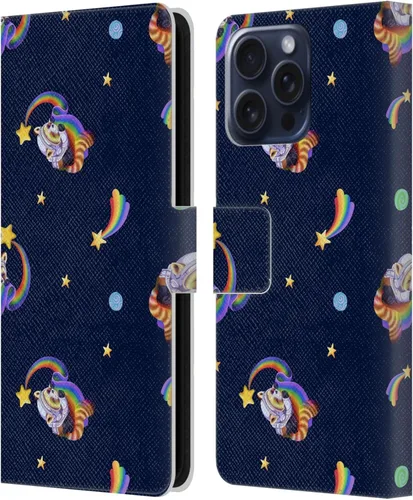 Vista 128 de Head Case Designs Officially Licensed Carla Morrow Colorful Space Dice Patterns Leather Wallet Case Compatible with Samsung Galaxy A07 4G