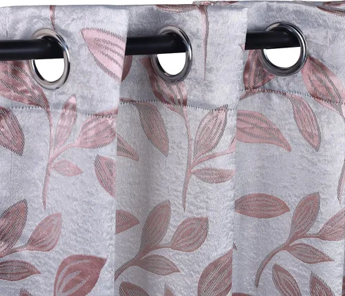 Vista 11 de BLUENILEMILLS BNM - Paneles de cortinas opacas para oscurecer la habitación con bolsillo para barra, cortinas perfectas para ventanas de cocina