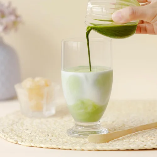 Vista 8 de Asayu Japan Matcha Powder - Té verde de grado ceremonial, fuente de Shizuoka, fabricado en Japón (garrapatas - 10x2g)