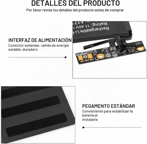Vista 5 de Fancy Buying Batería de repuesto A1708 para MacBook Pro de 13 pulgadas A1708 (finales de 2016, mediados de 2017) A2159 (2019) A2289 (2020) A2338