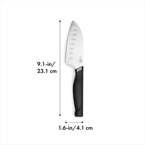 Vista 6 de Oxo - Cuchillos de pan de 8 pulgadas con buen agarre, S, Negro/Plateado