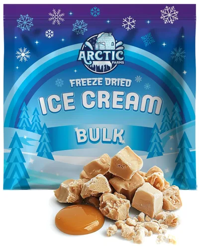 Vista 57 de Arctic Farms Trozos de Helado Liofilizado Empaquetados y en Caja - No se Derrite (1 libra, S'mores)