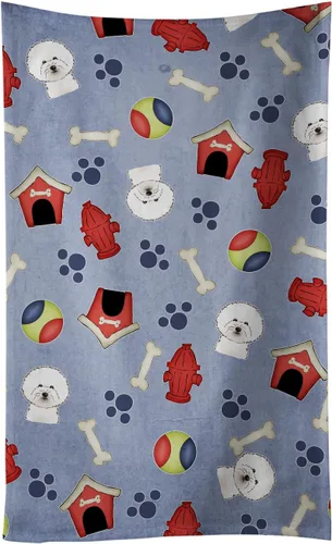 Vista 45 de Caroline's Treasures BB4023KTWL Dog House Collection Afghan Hound - Toalla de cocina para invitados, toalla de baño decorativa para cara, té, paño