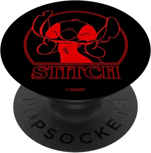 Vista 6 de Disney Lilo & Stitch Stranger Stitch PopSockets MagSafe PopGrip para iPhone