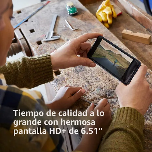 Vista 8 de Nokia 1.4 Android 10 (Go Edition) Smartphone desbloqueado Batería de 2 días Dual SIM Versión EE. UU. 2/32 GB Pantalla de 6.51 pulgadas