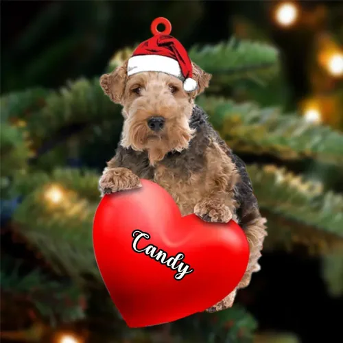 Vista 126 de Adornos de Navidad personalizados para perros, nombre personalizado, adorno de Malamute de Alaska, adornos acrílicos, regalos de Navidad, amantes