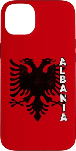 Vista 15 de iPhone 16 Albanian Flag Of Albania Double Eagle Flamuri Shqiperia Case