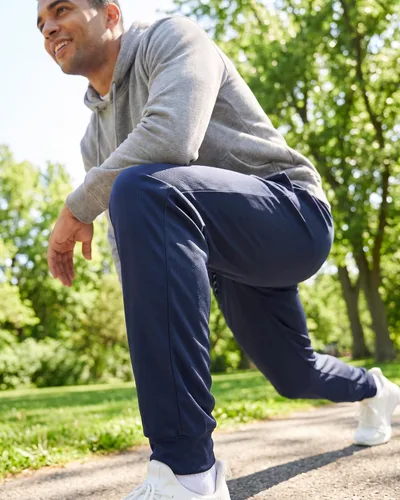 Vista 3 de Paquete de 3 pantalones deportivos de malla para hombre, con bolsillos de Set 2