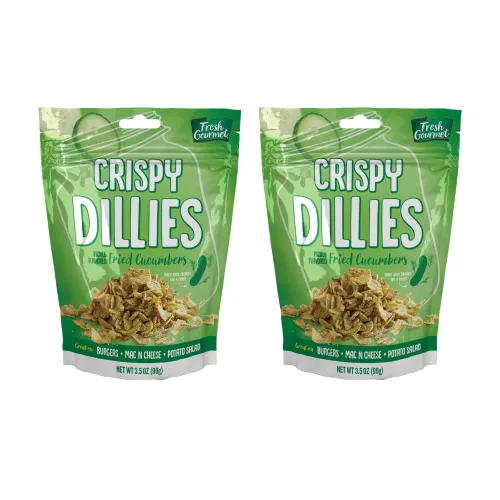 Vista 7 de Fresh Gourmet Dillies crujientes, sabor a pepinillo, 3.5 onzas (paquete de 1)