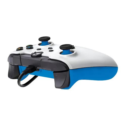 Vista 10 de PDP Wired Controller Ion White for Xbox Series XS, Gamepad, Wired Video Game Controller, Gaming Controller, Xbox One, Officially Licensed - Xbox