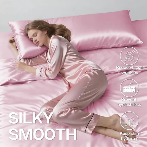 Vista 303 de MR&HM - Funda de almohada de satén