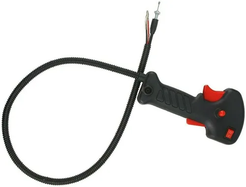 Vista 6 de ZEZEFUFU Interruptor de mango de cable de gatillo del acelerador para cortador de cepillo Stihl Engine Strimmer