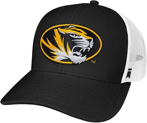 Vista 9 de Campus Lab Gorra de camionero ajustable con logotipo del equipo colegial, unisex, para hombres y mujeres Athletic Heather