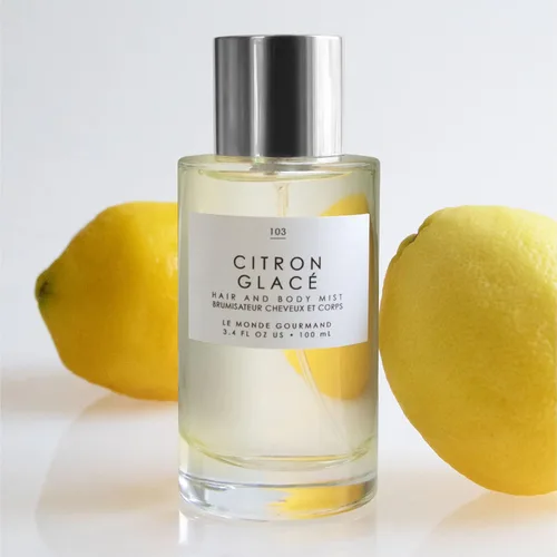 Vista 3 de Le Monde Gourmand Citron Glacé Mist para el cabello y el cuerpo - 3.4oz 100 ml