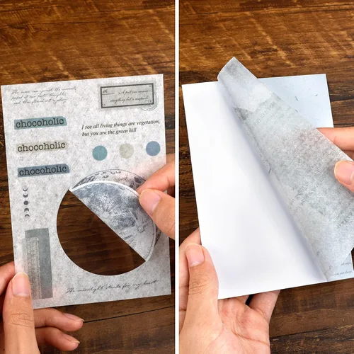Vista 3 de Dizdkizd Calcomanías Washi con Temática Celestial para Journaling, Libro de Calcomanías de Efímera Vintage con 180 Calcomanías de Planetas y 20