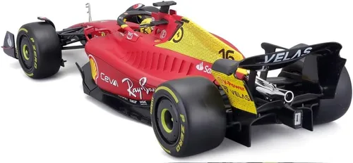 Vista 2 de BBURAGO - Hierro F1-75 - Italia Monza GP 2022-1/18, Rojo/Amarillo