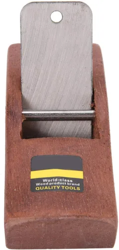 Vista 7 de Plano de carpintería, cepilladora de mano, 4.331 in, herramienta de mano de carpintero portátil, cepilladora de madera para cortar, pulir