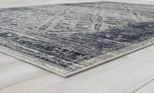 Vista 8 de Allstar - Alfombra decorativa moderna de 5 x 7 pulgadas, color atardecer (7' 0" x 4' 11")