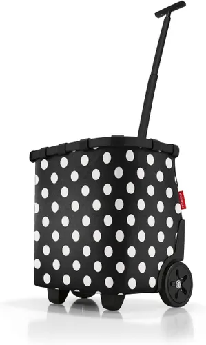 Vista 23 de reisenthel Carrycruiser Black - Carrito de compras portátil con marco de aluminio resistente, correa para el hombro y bolsa interior de malla Negro