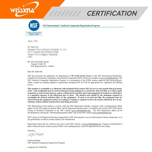 Vista 2 de Grasa de silicona, lubricante sanitario de grado alimenticio, lubricante para máquinas, previene que las válvulas y juntas tóricas se peguen, tubo
