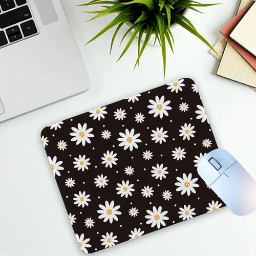 Vista 17 de 1 unids Monte Fuji con flores de cerezo antideslizante alfombrilla de ratón de goma para juegos, oficina, trabajo, deportes electrónicos, teclado