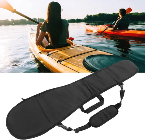 Vista 2 de Tefola Bolsa de remo para kayak, canoa Kayak Split Paddle Bolsa de transporte Bolsa de almacenamiento para remo (negro)