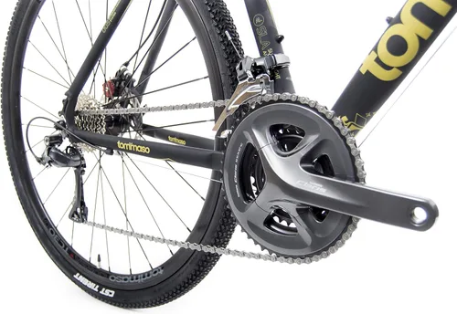Vista 8 de Tommaso Sterrata Sport Performance Aluminum Gravel Bike Carbon Fork Shimano Claris 24 Speeds Road Bicycle Men Road Bikes for Men
