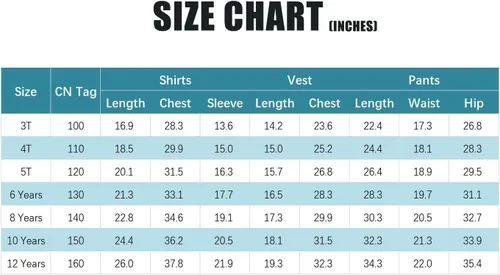 Vista 6 de Conjunto de chaleco y pantalones para niños, vestido a cuadros con camisa, esmoquin formal para boda, traje de portador de anillo de boda, Azul