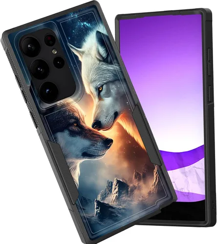 Vista 54 de Funda para Galaxy A15 5G, doble capa híbrida resistente a prueba de golpes, policarbonato duro, silicona suave, TPU, funda protectora para Samsung