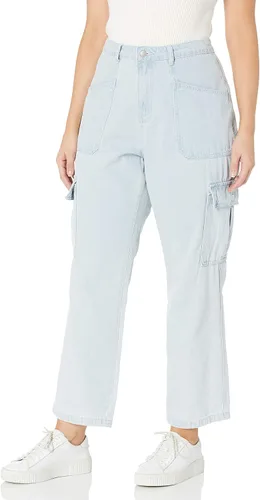 Vista 3 de KENDALL + KYLIE - Pantalón cargo para mujer, exclusivo de Tienda