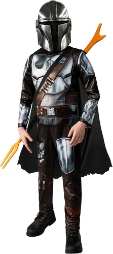 Vista 2 de Star Wars Disfraz de Halloween para niños de The Mandalorian Small