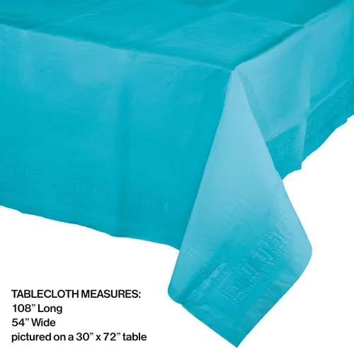 Vista 2 de Trendware Manteles de papel azul Bermudas, 3 unidades Bermuda azul
