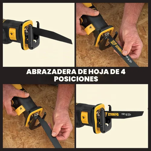 Vista 5 de DEWALT DCS367B 20V Max XR Sierra de sable compacta sin escobillas, (sólo herramienta)
