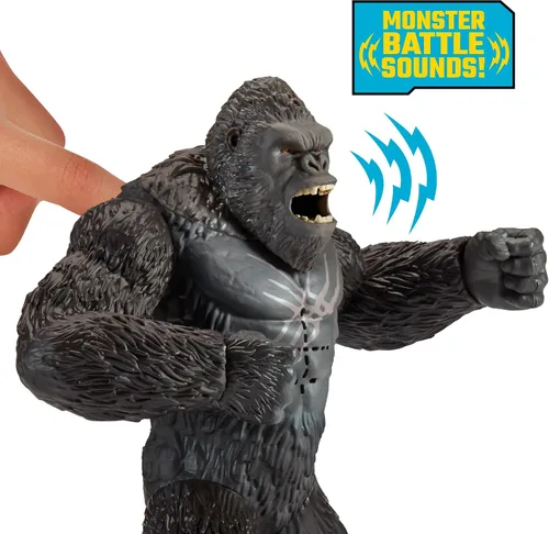 Vista 3 de Godzilla x Kong - Figura de Battle Roar Kong de 7 pulgadas por Playmates Toys