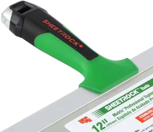 Vista 3 de USG Sheetrock Matrix - Juego de cuchillos de cinta para paneles de yeso de 6 a 10 a 12 pulgadas, acero inoxidable