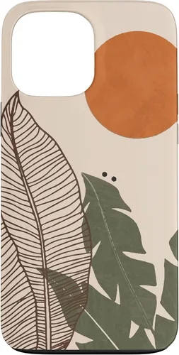 Vista 23 de iPhone X/XS lindo estuche estético Boho Moon