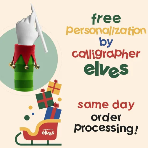 Vista 5 de Ornaments by Elves - Adorno personalizado de calavera de México, adorno de Navidad, decoración de esqueleto tradicional mexicano, máscaras