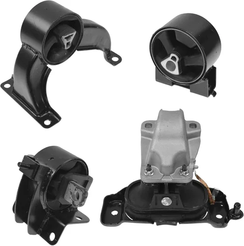 Vista 63 de TRQ Kit de montaje de motor de transmisión de motor de 5 piezas compatible con Ford Five Hundred Montego 6sp Auto AT 2005 - 2007