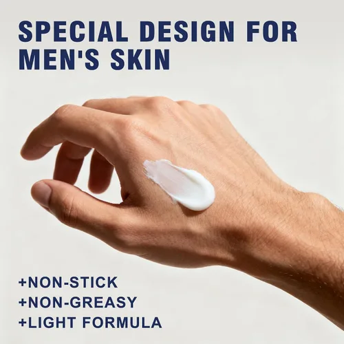 Vista 5 de Crema facial 6 en 1 para hombres – Crema facial antienvejecimiento para hombre con cafeína y retinol para reafirmar, hidratar y refrescar la piel