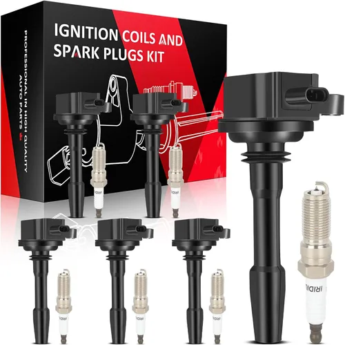 Vista 52 de SCITOO Paquete de bobinas de encendido para Pontiac Montana 3.4L 1999-2005 para Grand Prix 3.8L 1997-2008 para Oldsmobile Alero 3.4L 1999-2004