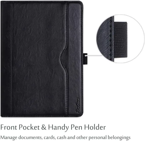 Vista 6 de ProCase Carcasa para Apple iPad Pro de 10.5 - Carcasa para Apple iPad Pro de 10.5 pulgadas 2017, con múltiples ángulos de visualización, con Negro