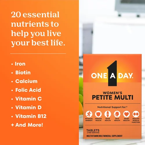 Vista 5 de Multivitamínico completo One-A-Day Women's Petites, 160 unidades, BAYER579086, 1, 1