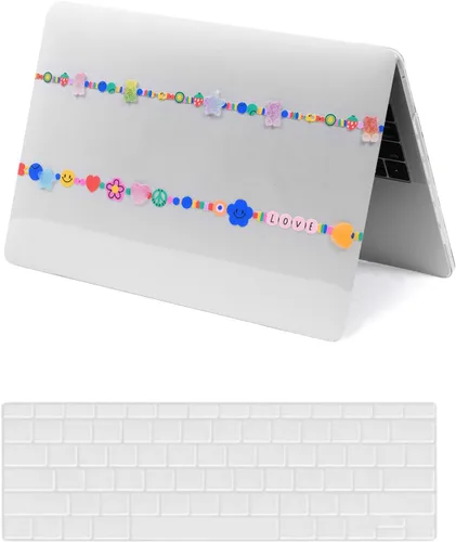 Vista 25 de Funda protectora para MacBook Air 2024 2023 de 15 pulgadas M2 M3 Retina/Touch ID A2941 A3114, carcasa rígida de plástico negro para laptop y León 801