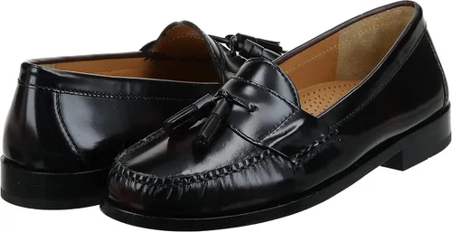 Vista 7 de Cole Haan Mocasines con borlas para hombre, Negro