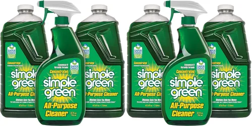 Vista 10 de Simple Green Spray limpiador multiusos y recarga, verde, juego de 3 piezas, original, 1 unidad